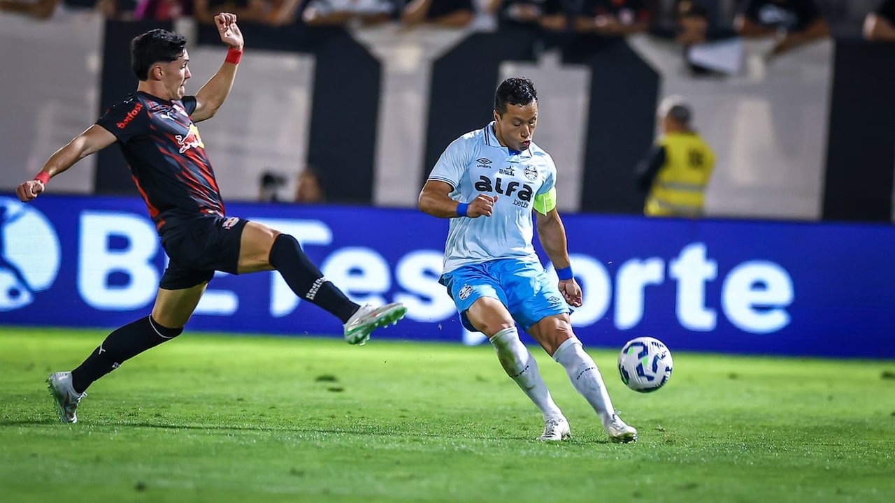 Cena de jogo do Grêmio