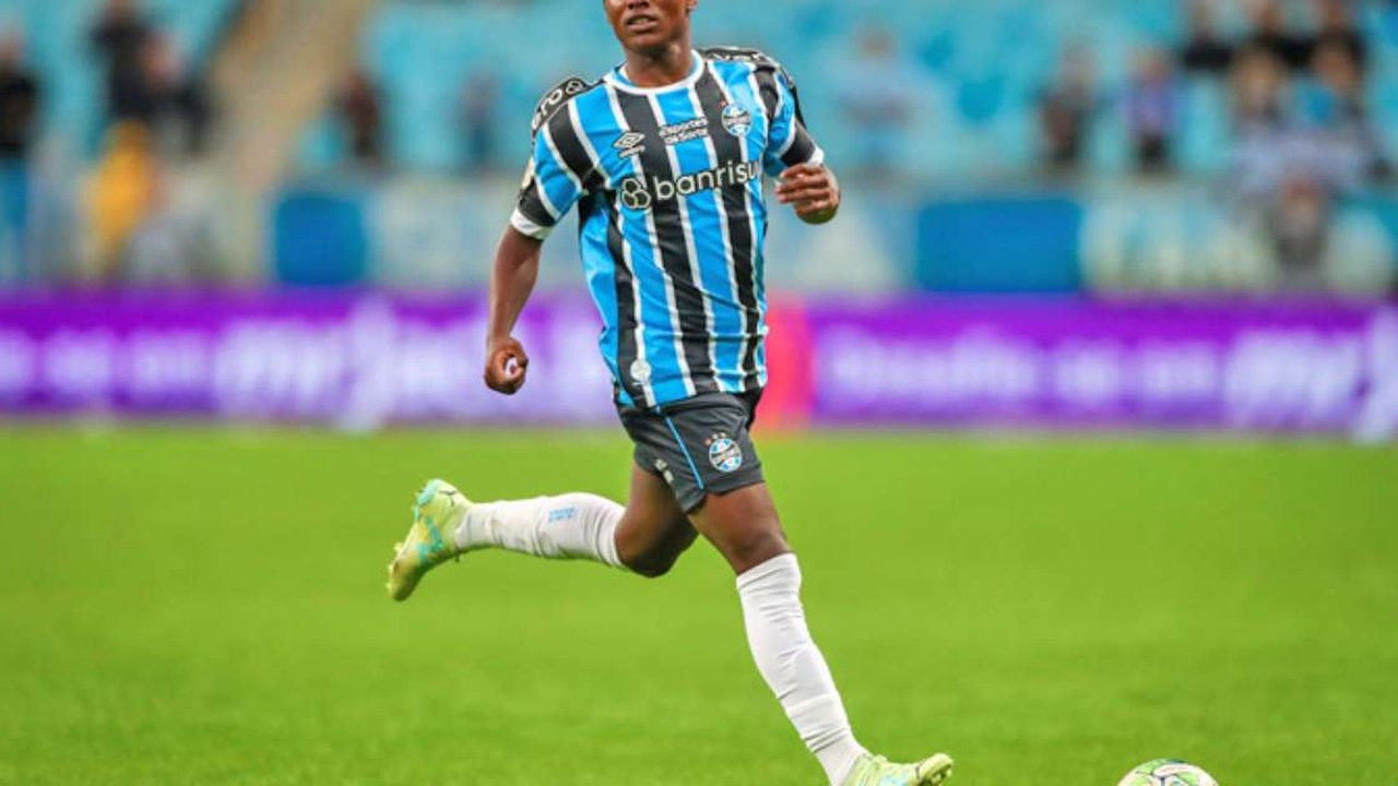 Cena de jogo do Grêmio