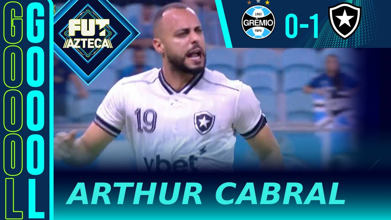 Arthur Cabral, Grêmio, em foto de tvazteca.com