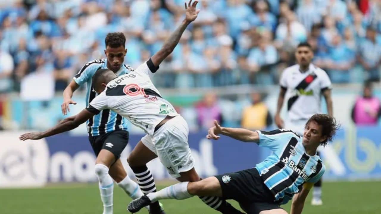 Cena de jogo do Grêmio